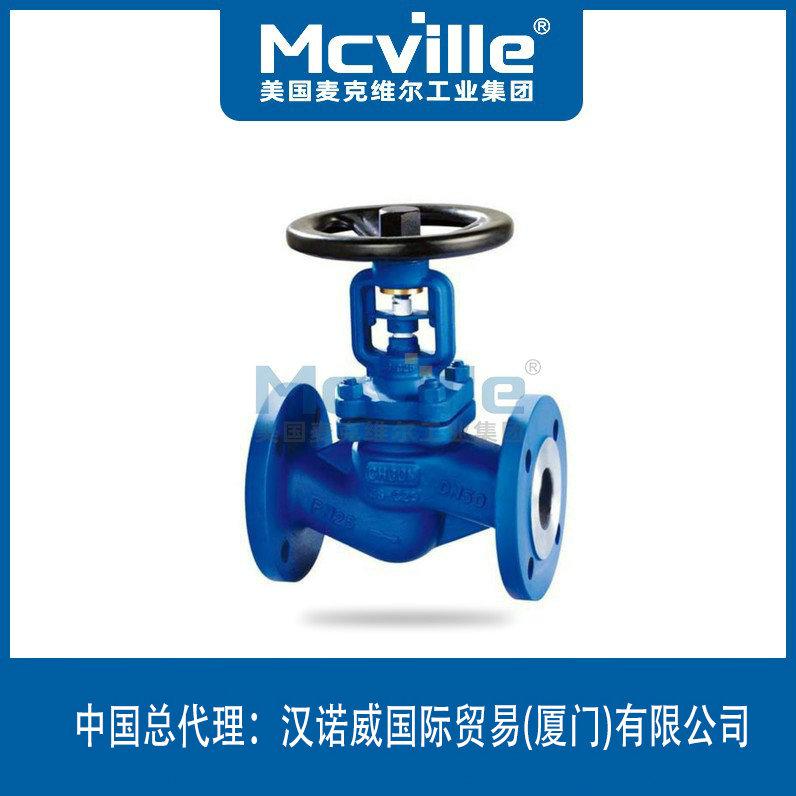 進口德標波紋管截止閥