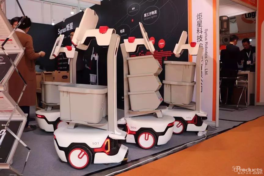 Syrius炬星?主移動機器人AMR精彩亮相LogiMAT China 2019