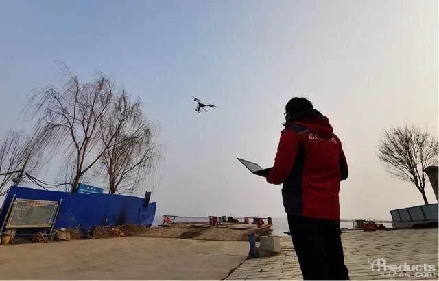 戰疫！白洋淀封村封路送貨難 物流無人機搭“天梯”