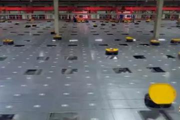 中國(guó)快遞分揀機(jī)器人逆天表現(xiàn)