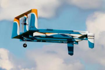 亞馬遜Prime Air無人機在英國著陸