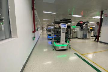 TCL 5G智慧工廠-----“一鍵運料”是如何實現的？