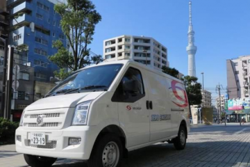 日本終于進入網購時代，物流公司購買中國電動車滿足快遞需求