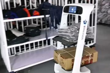 解決小批量運輸難題，擎朗機器人深入工廠