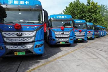 銷量不斷！宇通氫燃料重卡再度交付