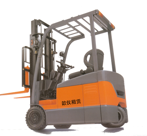 平衡重式內燃進箱叉車 
