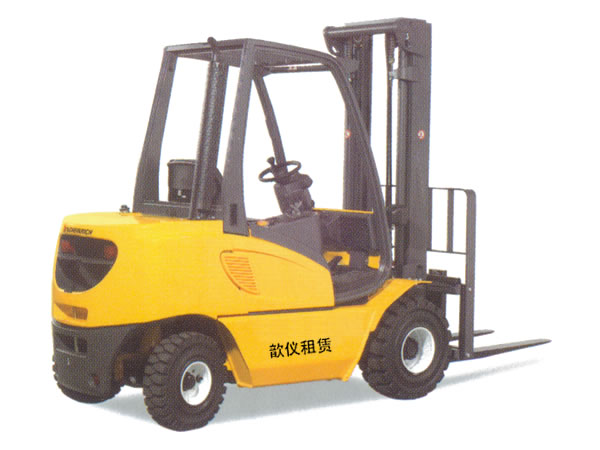 平衡重式進箱叉車5-7噸 