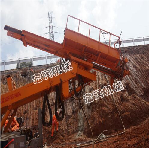 履帶式深基坑錨固鉆機(jī) 舉高護(hù)坡鉆機(jī)