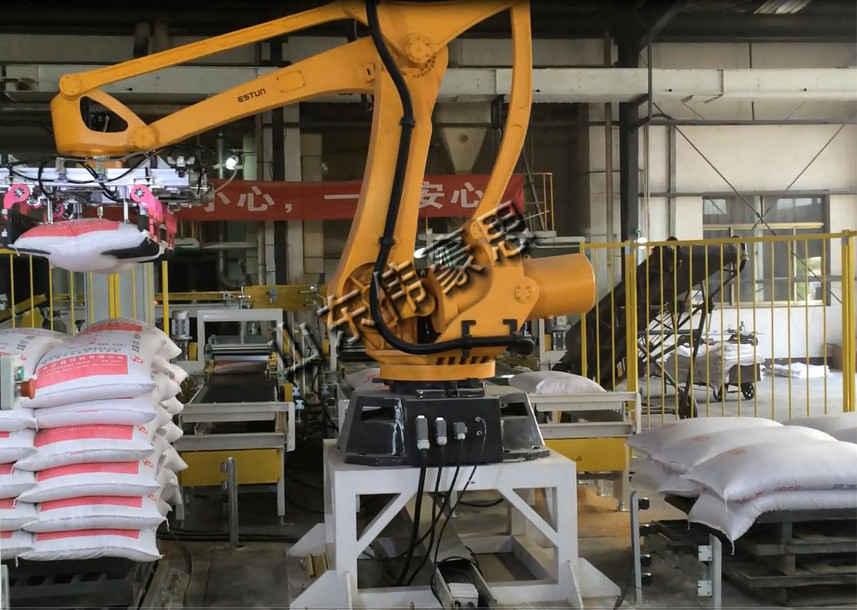 吉林氧化鋁機械手碼垛機 自動化高位碼垛機廠家