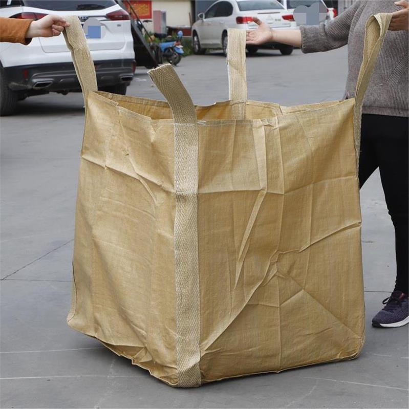 全新黃色再生料噸袋太空袋集裝包污泥預壓袋 