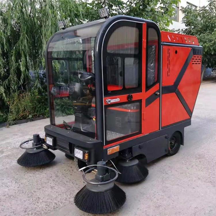   出售全封閉電動清掃車 駕駛式電動清掃車 垃圾轉運清運車