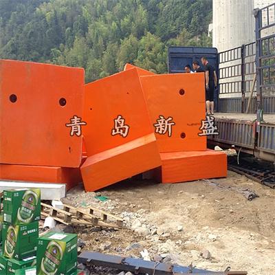 新盛供應防撞設備 鋼覆復合材料防撞套箱 耐腐蝕