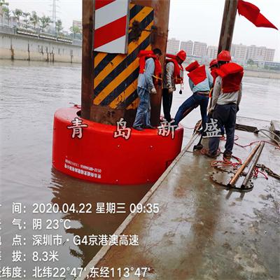新盛供應防撞設備 鋼覆復合材料防撞套箱 耐腐蝕