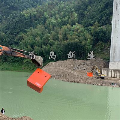 柔性復合材料浮箱 新盛L型固定式FRP防撞設施